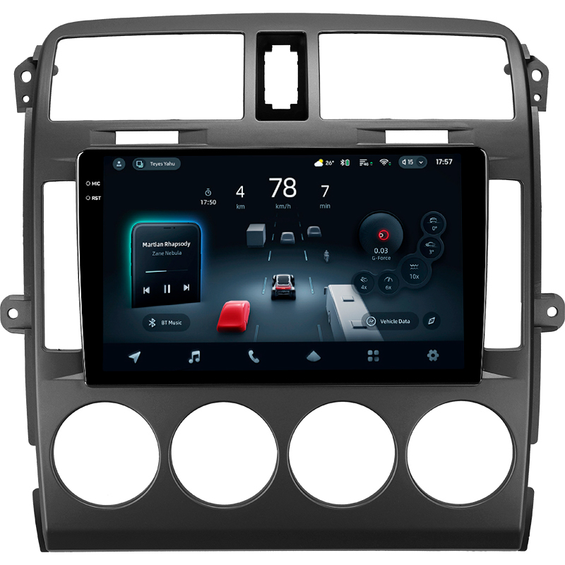 Android head unit Teyes CC4 Pro 8+128 Gb Kia Carnival UP GQ 2002-2006 9" 2k (L1)
