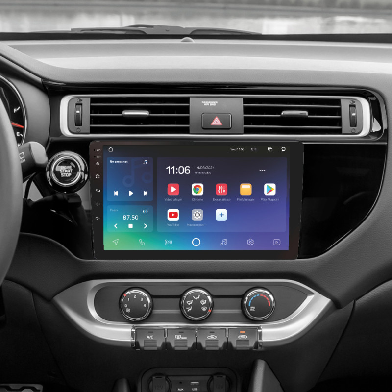 Android head unit SIGMA PRO 9432 ANDROID 10 4+32 Gb 4G DSP Kia RIO 4 K3 2015-2017 9"