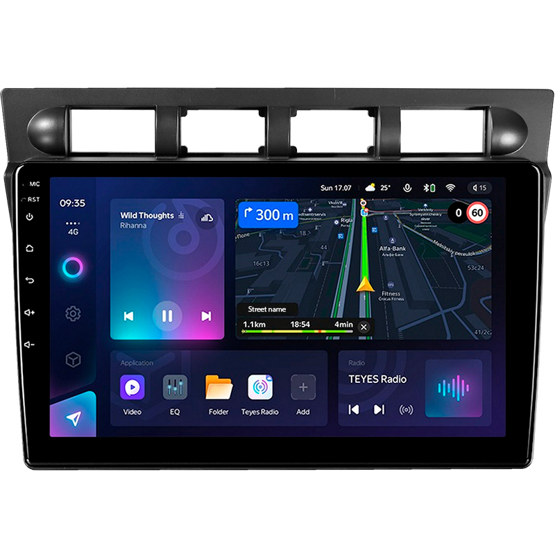 Android head unit Teyes CC3L 4+32 Gb Kia Picanto SA Morning 2004-2007 9"