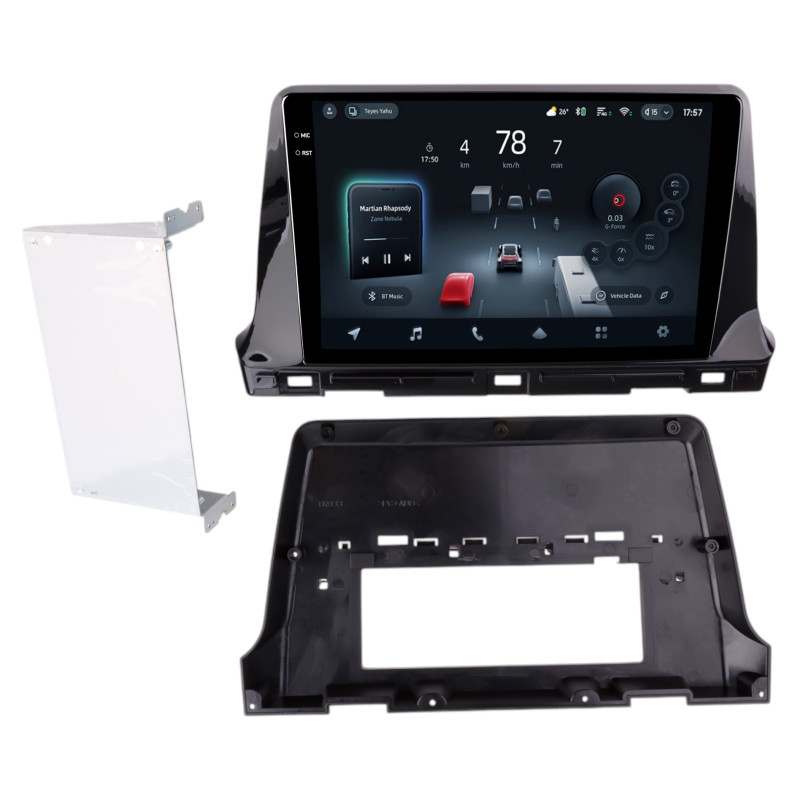 Android head unit Teyes CC4 Pro 12+256 Gb Kia SELTOS 2020+ UV Black 10" 2k