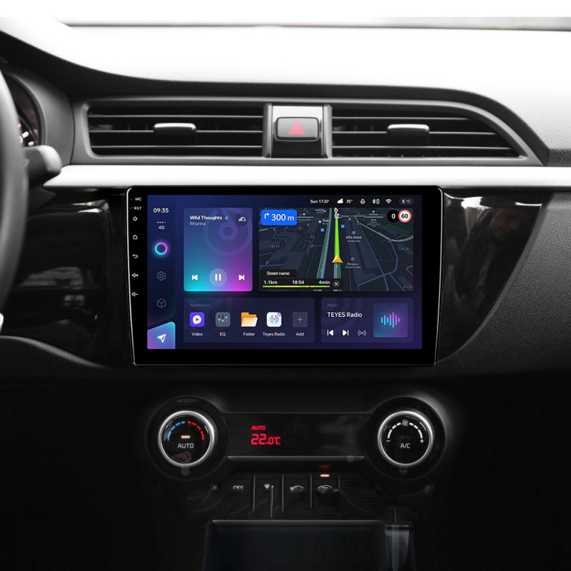 Android head unit Teyes CC3L 4+64 Gb Kia RIO 4 2016-2020 (B) 9"