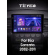 Android head unit Teyes CC3 4+32 Gb Kia Sorento BL 2002 - 2011 9" 2k