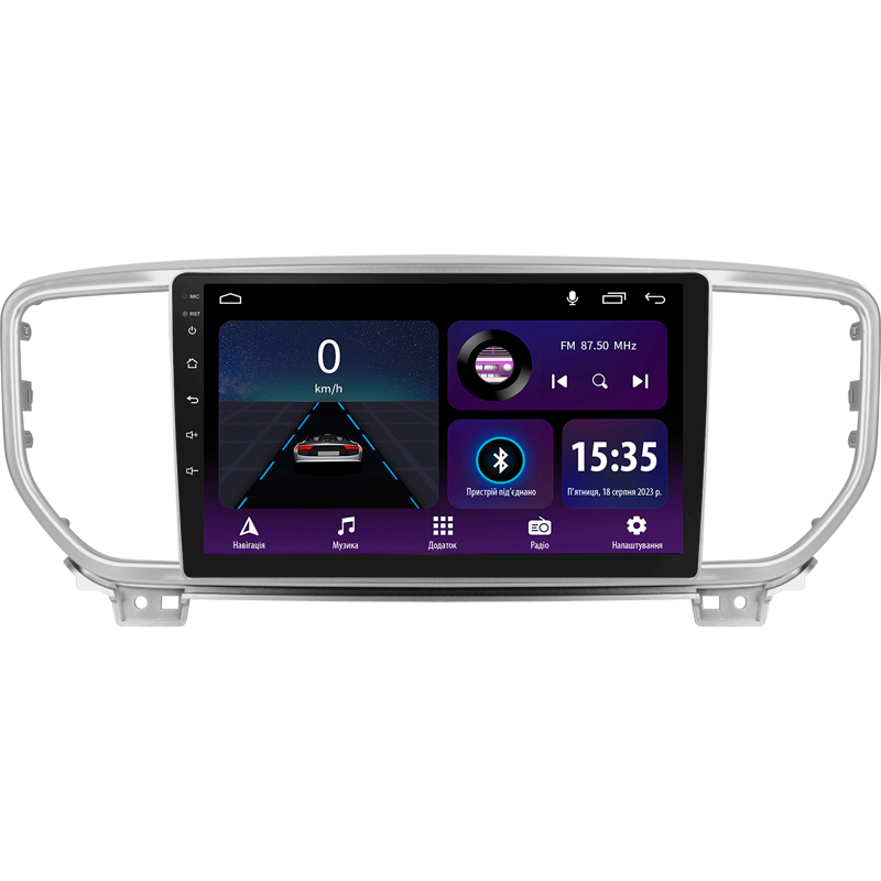 Android head unit SIGMA E9232 ANDROID 10 2+32 Gb Kia Sportage 4 QL 2018-2022 (B) 9"