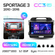 Android head unit Teyes CC3 6+128 Gb with 360° surround view° Kia Sportage 3 SL 2010-2016 (C) 9" 2k