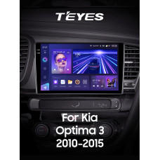 Android head unit Teyes CC3 4+64 Gb Kia Optima 3 K5 TF 2010-2015 (F1) 9" 2k