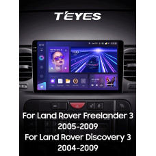 Android head unit Teyes CC3 6+128 Gb with 360° surround view° Land Rover Freelander 3 2005-2009 Discovery 3 2004-2009 9" 2k (L3)