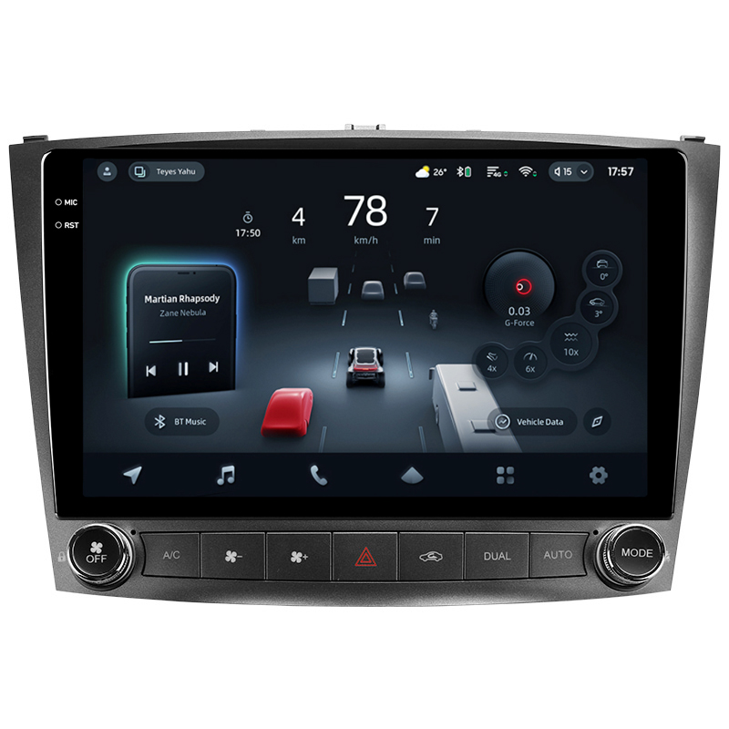 Android head unit Teyes CC4 Pro 12+256 Gb Lexus IS250 XE20 (Lp) 2005-2013 10" 2k (L3)