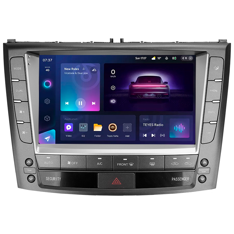 Android head unit Teyes CC3 4+64 Gb Lexus IS250 XE20 (Hm) 2005-2013 (A) 9" 2k (L3)