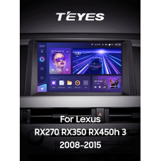 Štátní magnetofon Teyes CC3 4+32 GB Lexus RX270 RX350 RX450h AL10 3.2 2008–2015 (A) 9