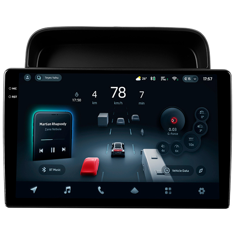 Android head unit Teyes CC4 Pro 12+256 Gb Lexus LX470 J100 (F2) 1998-2003 10" 2k (L2)