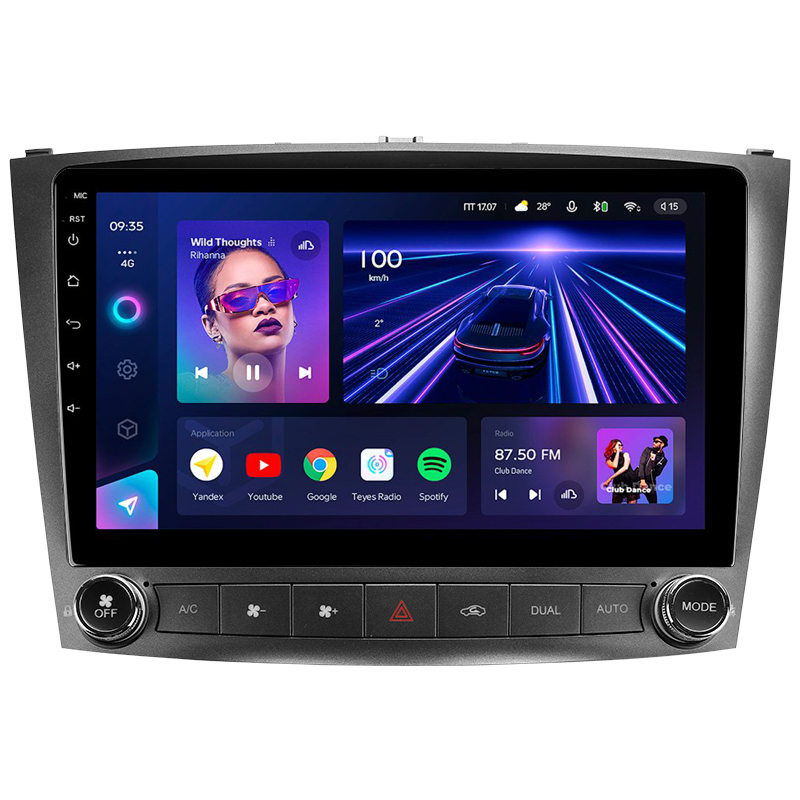 Android head unit Teyes CC3 4+32 Gb Lexus IS250 XE20 (Lp) 2005-2013 10" (L3)
