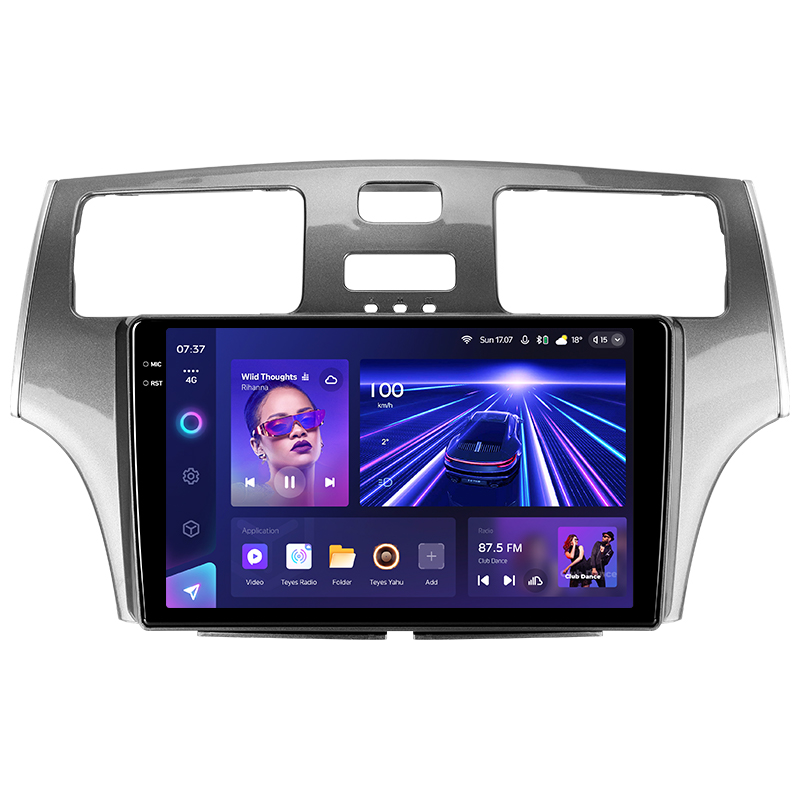 Stacja głośnikowa Teyes CC3 6+128 GB z kamerą 360° (wizjer) do Lexus ES300, ES 300, ES 330, XV30, ES 330 (2001–2006), 9