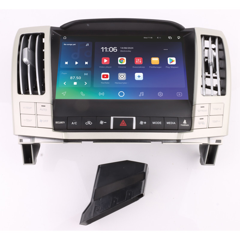 Android head unit SIGMA PRO 9432 ANDROID 10 4+32 Gb 4G DSP Lexus RX300 RX330 RX350 TOYOTA HARRIER 2004-2008 BSJ A-Mod 9" (L3)