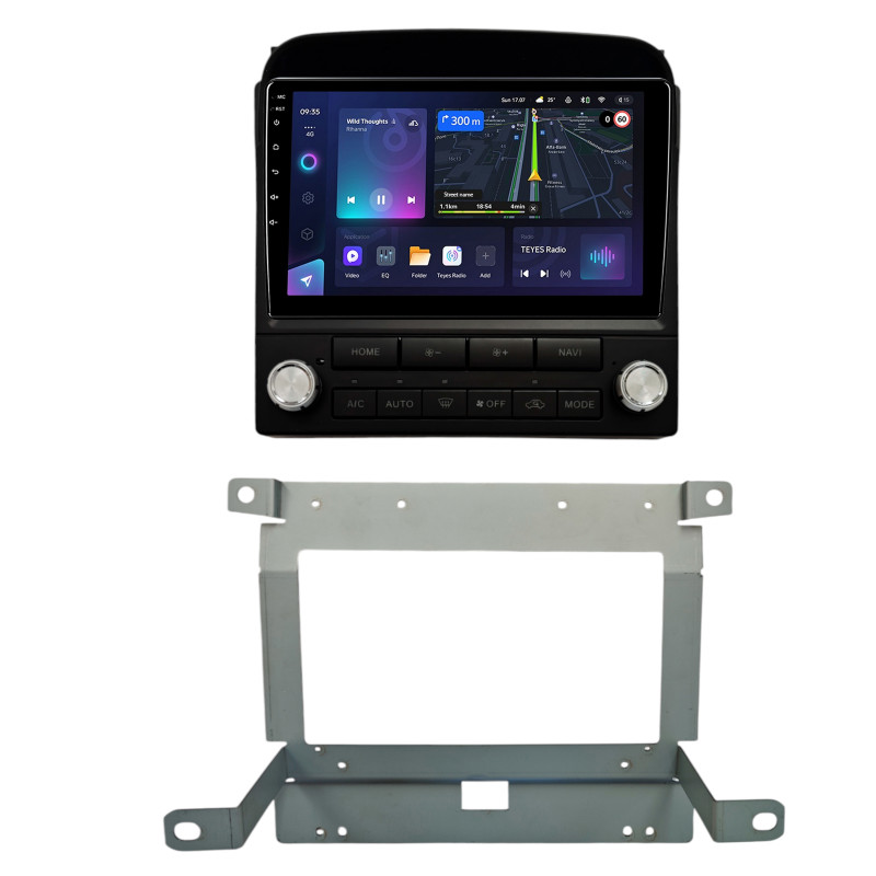 Android head unit Teyes CC3L 4+32 Gb Lexus LX470 Toyota Land Cruiser Prado LC100 1998-2003 9" (L3)
