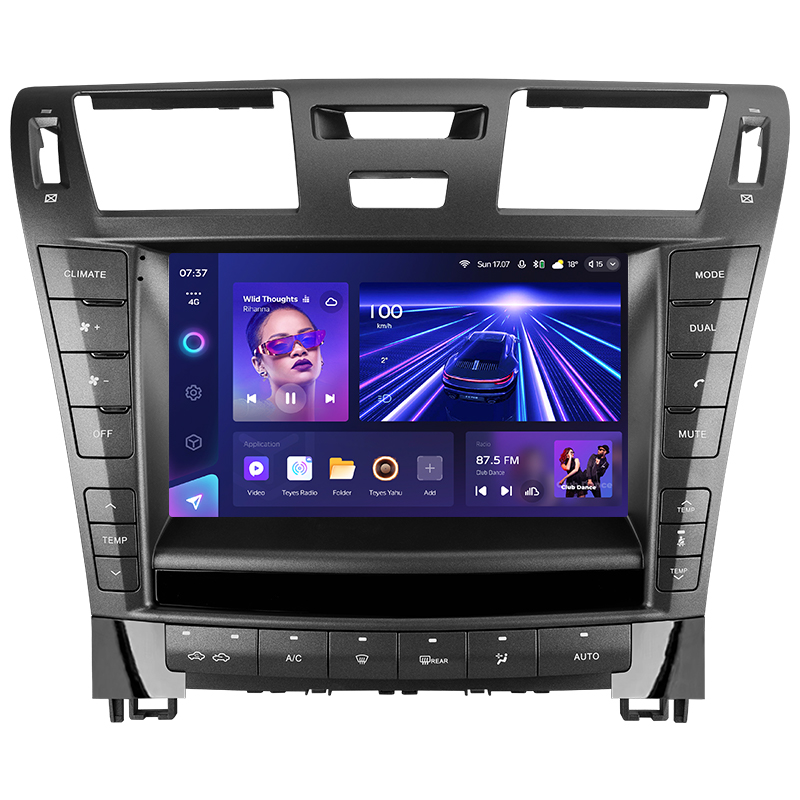 Android head unit Teyes CC3 4+32 Gb Lexus LS460 LS600H XF40 4 lV 2006-2012 (A) 9" 2k (L3)
