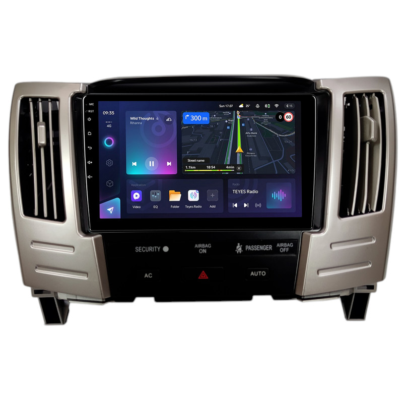 Android head unit Teyes CC3L 4+64 Gb Lexus RX300 RX330 RX350 TOYOTA HARRIER 2004-2008 BSJ 9" (L2)