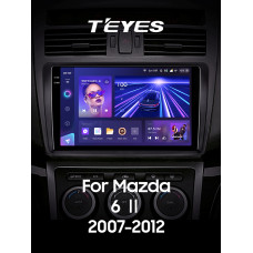 Android head unit Teyes CC3 4+32 Gb Mazda 6 2 GH 2007-2012 9" 2k