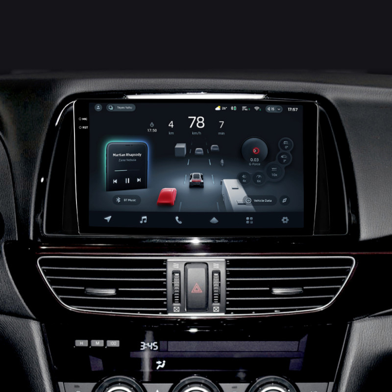 Android head unit Teyes CC4 Pro 12+256 Gb Mazda 6 Atenza 3 GJ 2012-2015 (B) 9" 2k