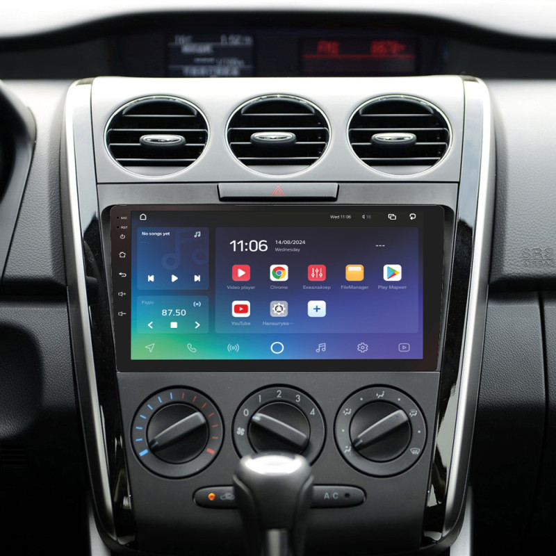 Android head unit SIGMA PRO 9464 ANDROID 10 4+64 Gb 4G DSP Mazda CX7 CX-7 CX 7 ER 2009-2012 9" (L1)