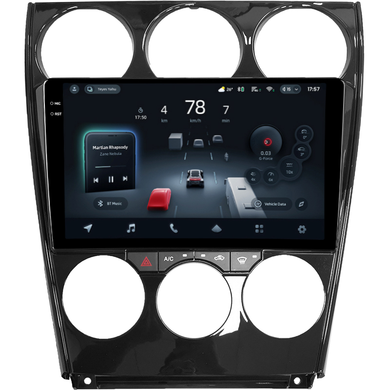 Magazetka magnetyczna Teyes CC4 Pro 12+256 GB Mazda Mazda6 GG (2002–2007), 9