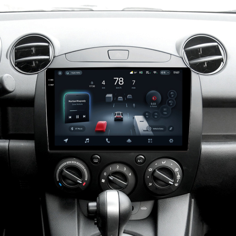 Android head unit Teyes CC4 Pro 12+256 Gb Mazda 2 DE 2007-2014 9" 2k