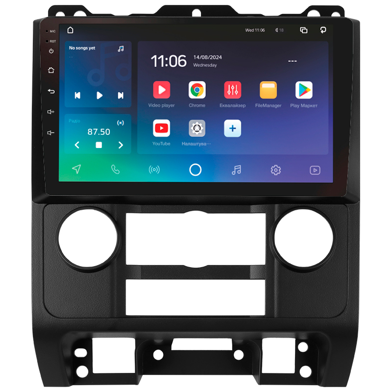 Android head unit SIGMA X9464 ANDROID 10 4+64 Gb 4G DSP Mazda Tribute For Ford Escape For Mercury Mariner 2 2007-2012 9"