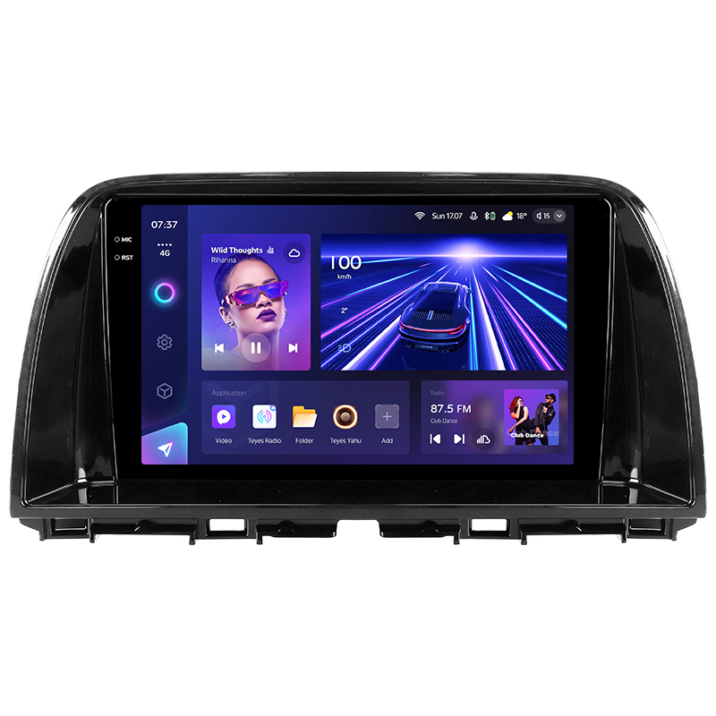 Android head unit Teyes CC3 6+128 Gb with 360° surround view° Mazda CX5 CX-5 CX 5 1 KE 2012-2015 (B) 9" 2k