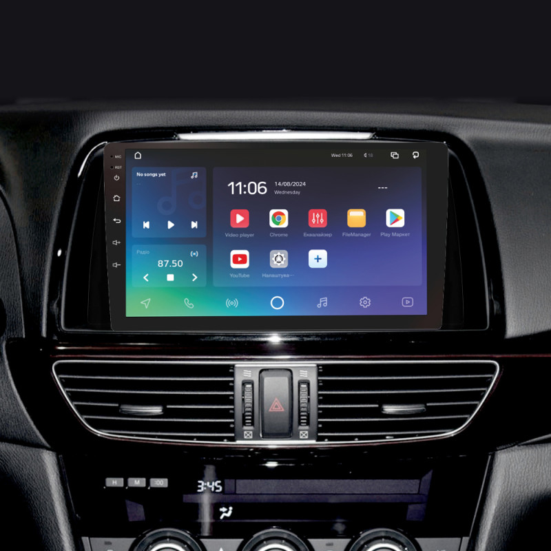 Android head unit SIGMA X9432 ANDROID 10 4+32 Gb 4G DSP Mazda 6 Atenza 3 GJ 2012-2015 (A) 9"