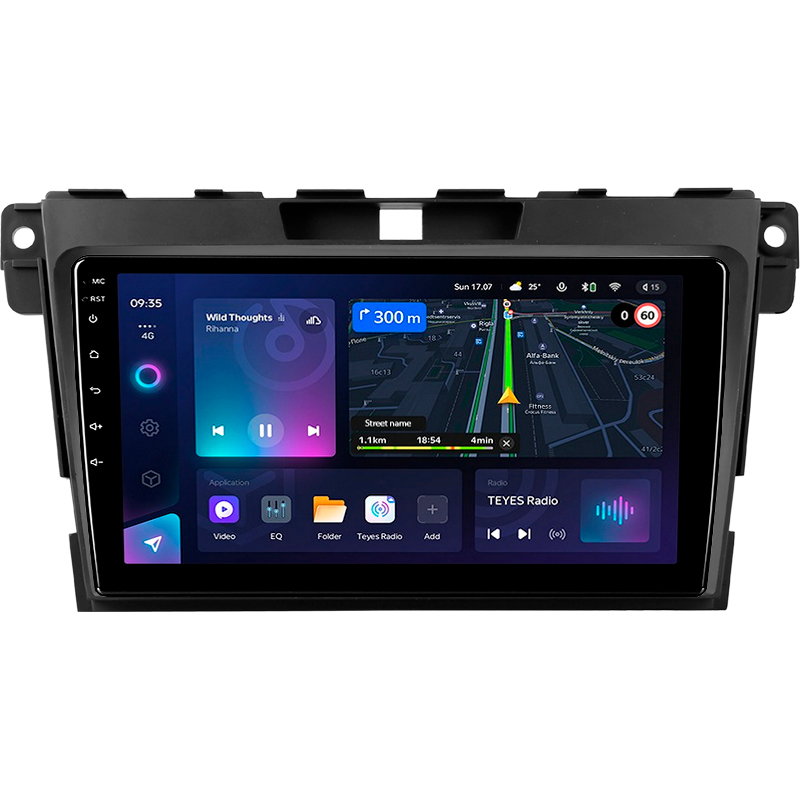 Android head unit Teyes CC3L 4+32 Gb Mazda CX7 CX-7 CX 7 ER 2009-2012 9" (L1)
