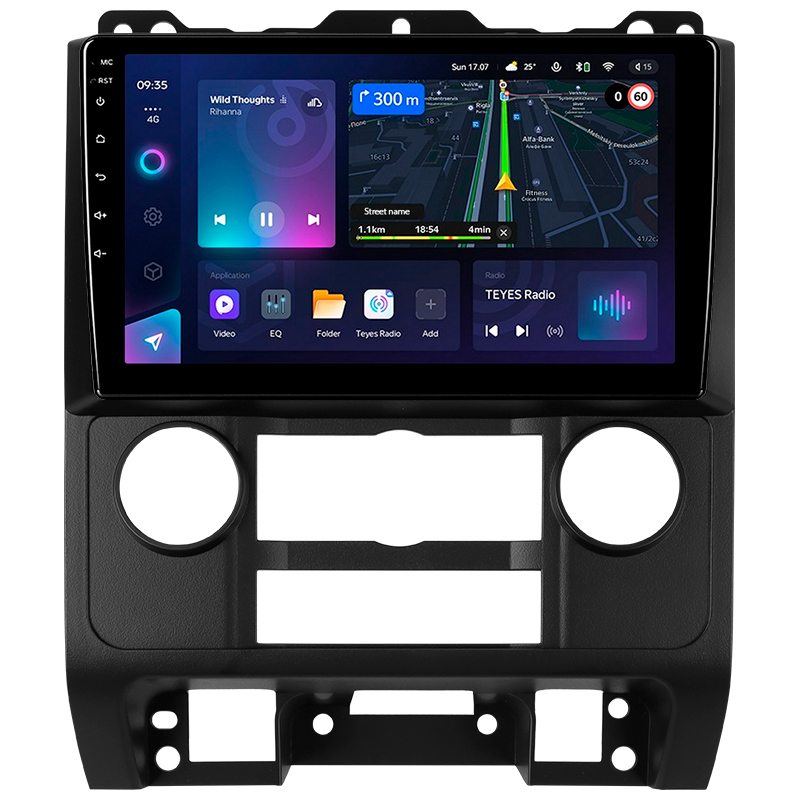 Stamm-Magnetophon Teyes CC3L 4+64 GB für Mazda Tribute, Ford Escape, Mercury Mariner 2 (2007–2012), 9