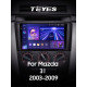 Android head unit Teyes CC3 6+128 Gb with 360° surround view° Mazda 3 1 BK 2003-2009 9" 2k