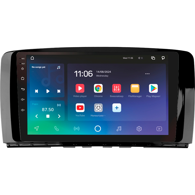 Stacja radiowo-telewizyjna SIGMA PRO 9432 ANDROID 10 4+32 GB 4G DSP Mercedes-Benz R-Klasa (W251) R280 R300 R320 2005–2017 (F1) 9