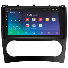 Android head unit SIGMA X9432 ANDROID 10 4+32 Gb 4G DSP Mercedes Benz C-Class W203 CL203 C209 A209 2004-2011 9" (L1)