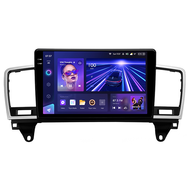 Estéreo de fábrica Teyes CC3 6+128 GB para Mercedes-Benz Clase M (W166) ML 2011-2015, 9