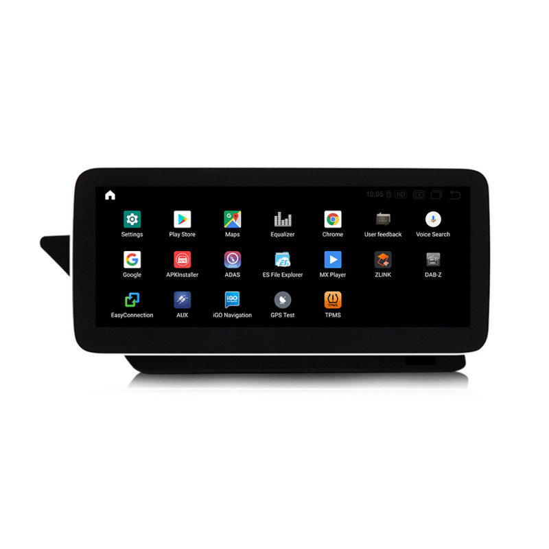 Android head unit AMS MERCEDES BENZ E-Class W207 NTG4.0 2009-2012 4+64Gb 12.3"