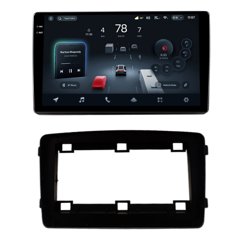 Stamm-Magnetophon Teyes CC4 Pro 12+256 GB Mercedes-Benz UNIVERSAL HALTERUNG 1998–2006 9