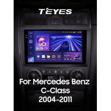 Android head unit Teyes CC3 4+32 Gb Mercedes Benz C-Class W203 CL203 C209 A209 2004-2011 9" 2k (L1)