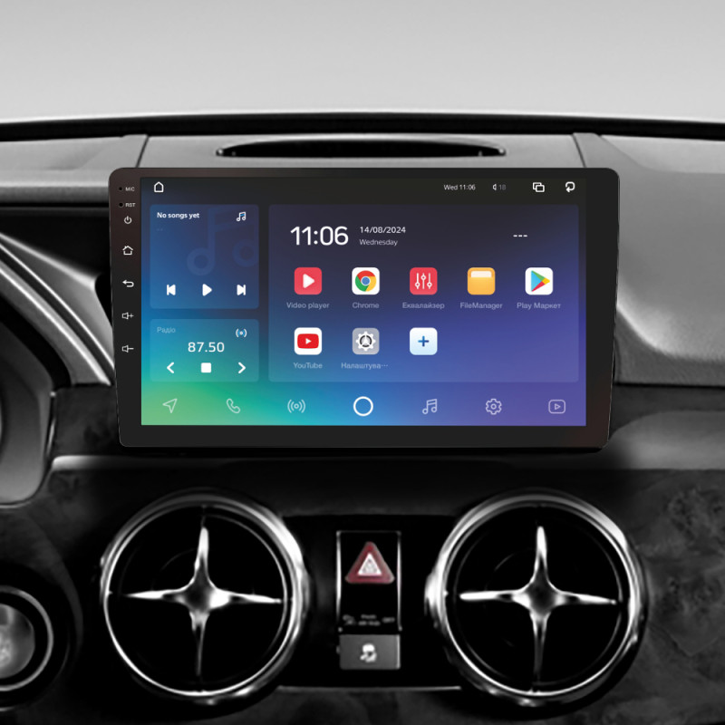 Magazynofon SIGMA X9432 ANDROID 10 4+32 GB 4G DSP do Mercedes-Benz GLK-Class X204 (2012–2015) 9