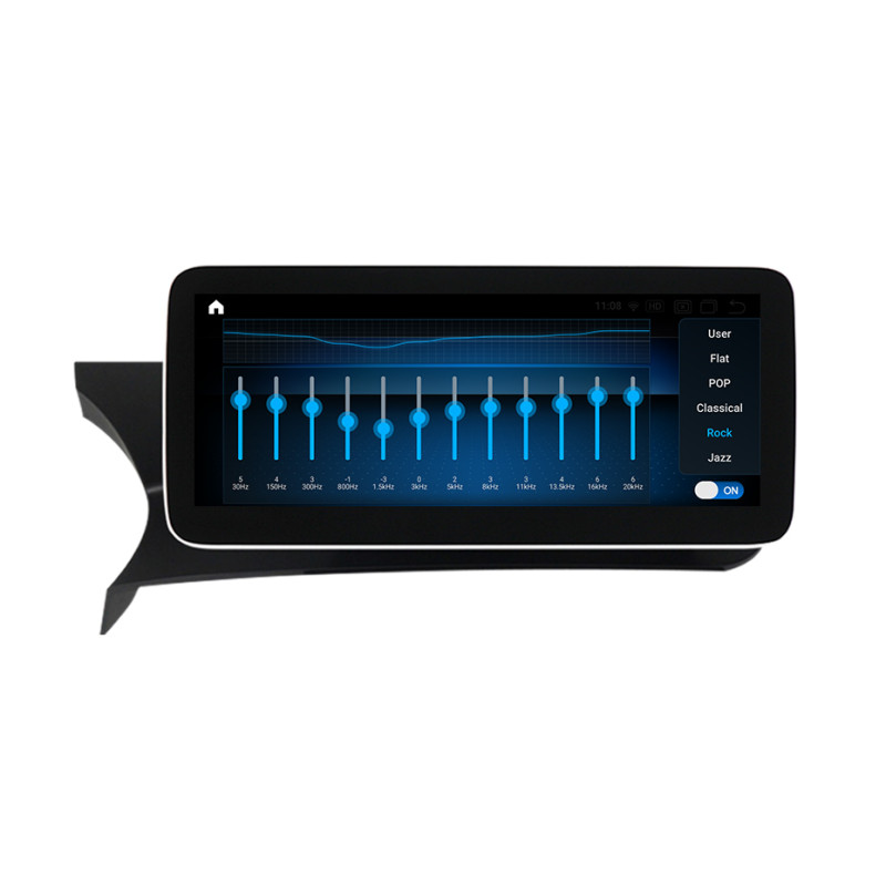 Android head unit AMS MERCEDES BENZ C-Class W204 NTG4.5 2011-2015 4+64Gb 10.25"