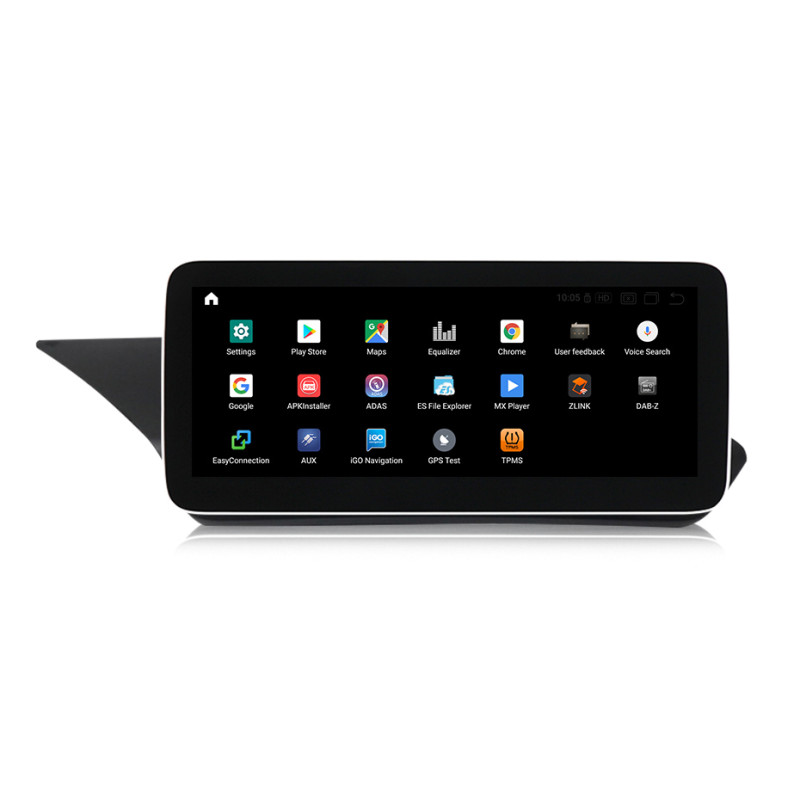 Android head unit AMS MERCEDES BENZ E-Class W212 NTG4.0 2009-2012 4+64Gb 12.3"