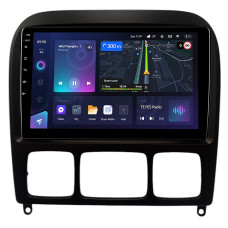 Android head unit Teyes CC3L 4+64 Gb Mercedes Benz S CLASS (W220) 1998-2005 Black 9"