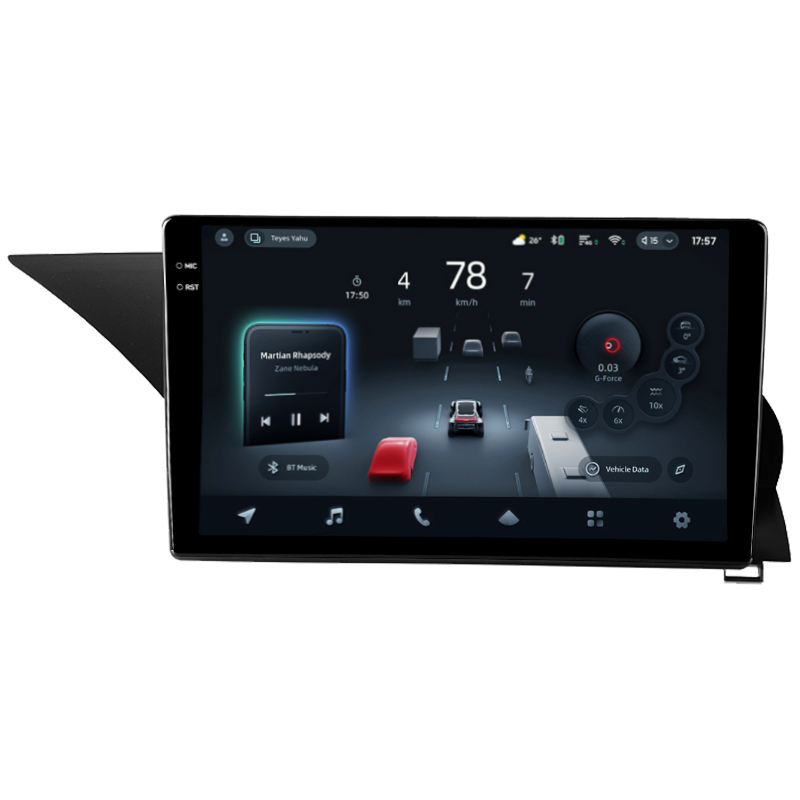 Android head unit Teyes CC4 Pro 12+256 Gb Mercedes-Benz GLK-Class X204 2012 - 2015 9" 2k (L3)