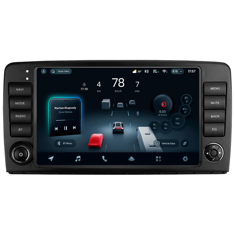 Android head unit Teyes CC4 Pro 8+128 Gb Mercedes Benz R-Class W251 R280 R300 R320 2005-2017 button (F2) 9" 2k (L1)