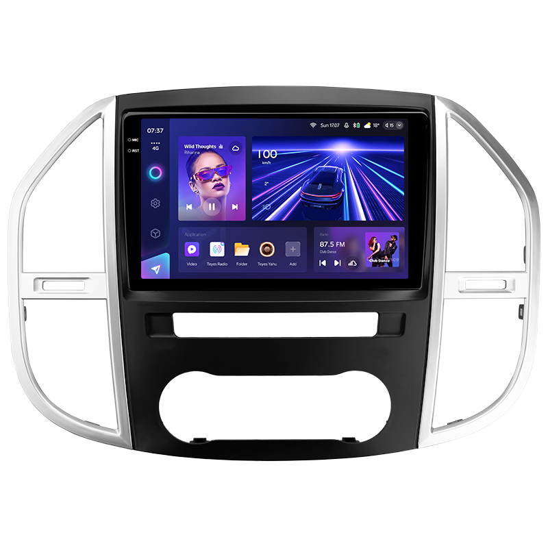 Stacja głośnikowa Teyes CC3 4+64 GB Mercedes-Benz Vito 3 W447 (2014–2020), 10