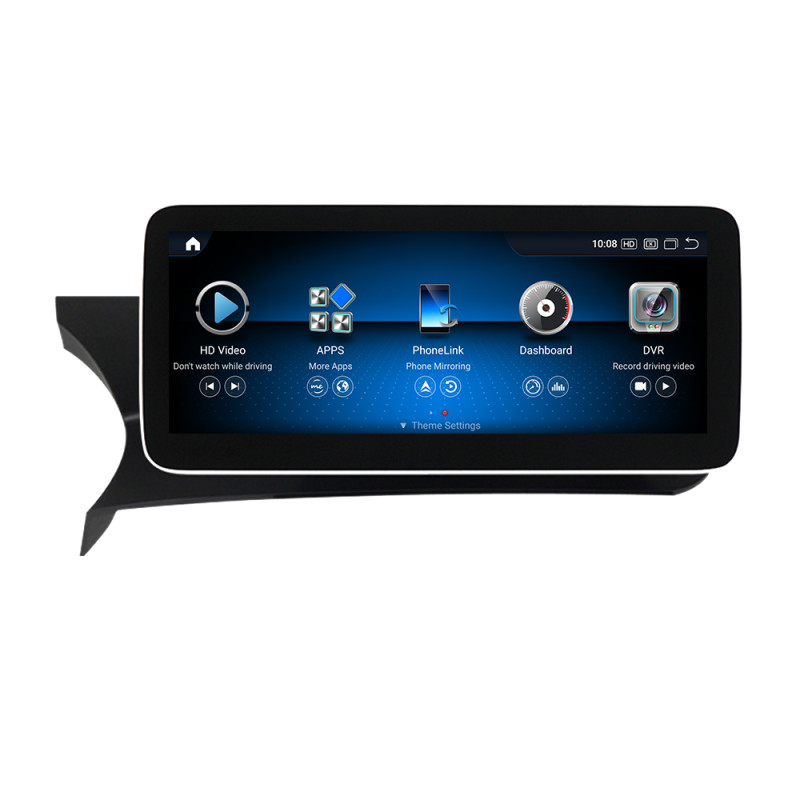 Android head unit AMS MERCEDES BENZ C-Class W204 NTG4.5 2011-2015 4+64Gb 10.25"