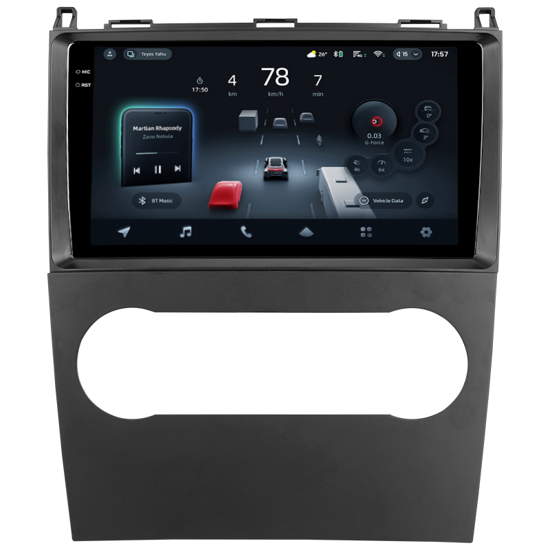 Android head unit Teyes CC4 Pro 8+128 Gb Mercedes-Benz A-Class 2 W169 C169 2004-2012 9" 2k