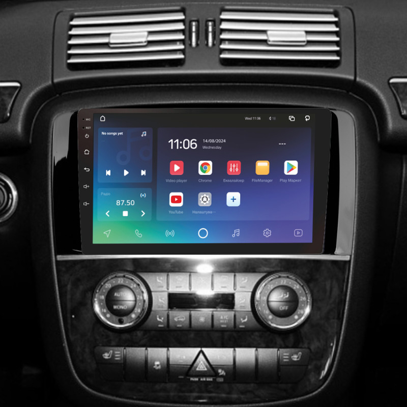 Stacja radiowo-telewizyjna SIGMA PRO 9432 ANDROID 10 4+32 GB 4G DSP Mercedes-Benz R-Klasa (W251) R280 R300 R320 2005–2017 (F1) 9