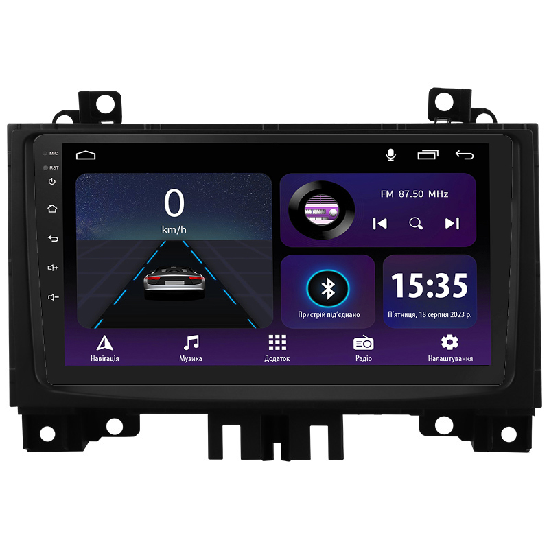 Android head unit SIGMA E9232 ANDROID 10 2+32 Gb Mercedes-Benz Sprinter For Volkswagen Crafter (F2) 2006-2016 9" (L1)