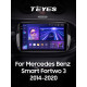 Štátní magnetofon Teyes CC3 6+128 GB Mercedes-Benz Smart Fortwo 3 C453 A453 W453 2014–2020, 9