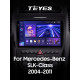 Android head unit Teyes CC3 6+128 Gb with 360° surround view° Mercedes-Benz SLK-Class SLK Class R171 2004-2011 9" 2k (L1)